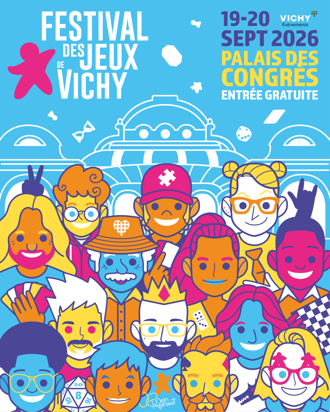 Festival des Jeux de Vichy 2026 : quelques jeux, beaucoup de jeux ...