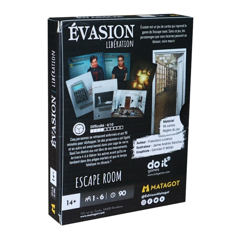 Jeu de société Evasion Liberation destockage