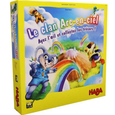 jeu de societe enfant Haba le clan arc en ciel