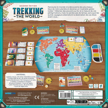jeu de société Trekking the world